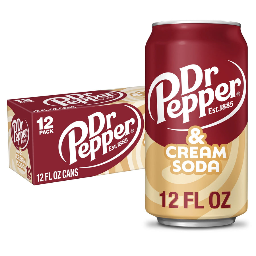 Dr Pepper & Cream Soda - Creamy Classic Treat